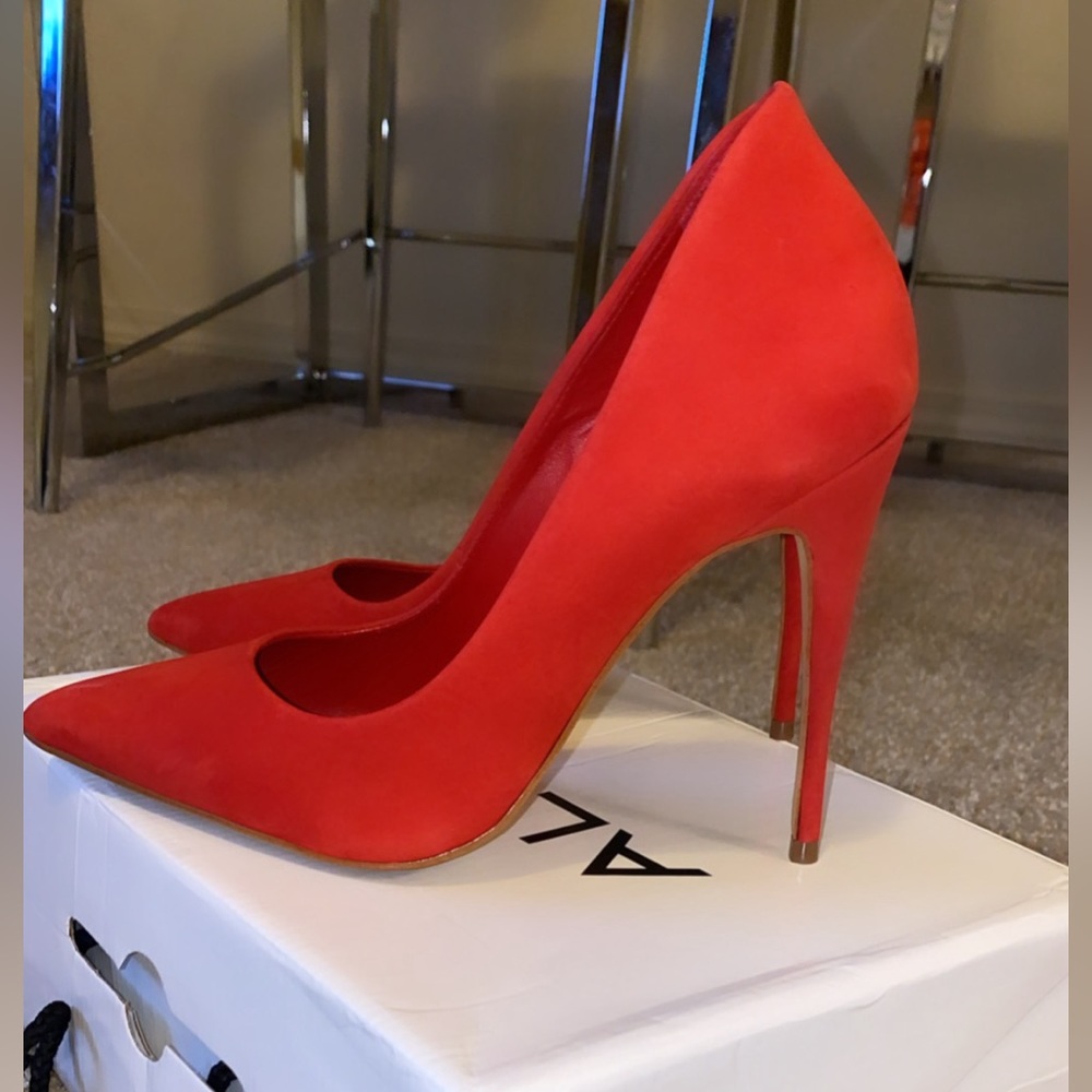 Aldo Cassedy Heels Size 7- Red